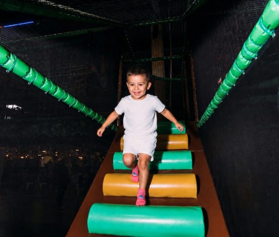 parcours obstacles kids