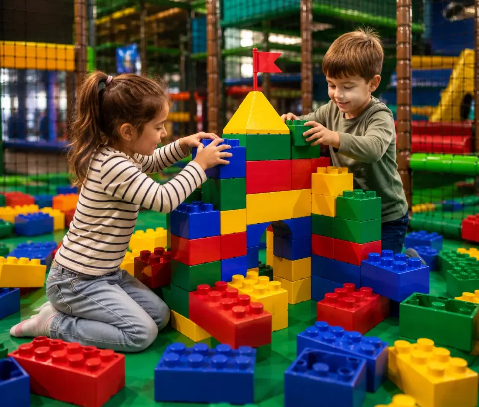 enfant jeux construction parc de jeux