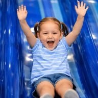 la vague toboggan pour enfant indoor