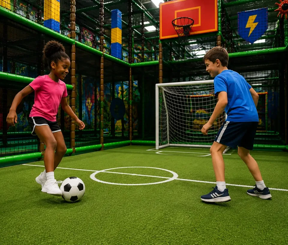 Foot et basket enfant passes