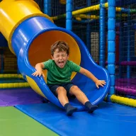 toboggan enfant grimace aire interieur
