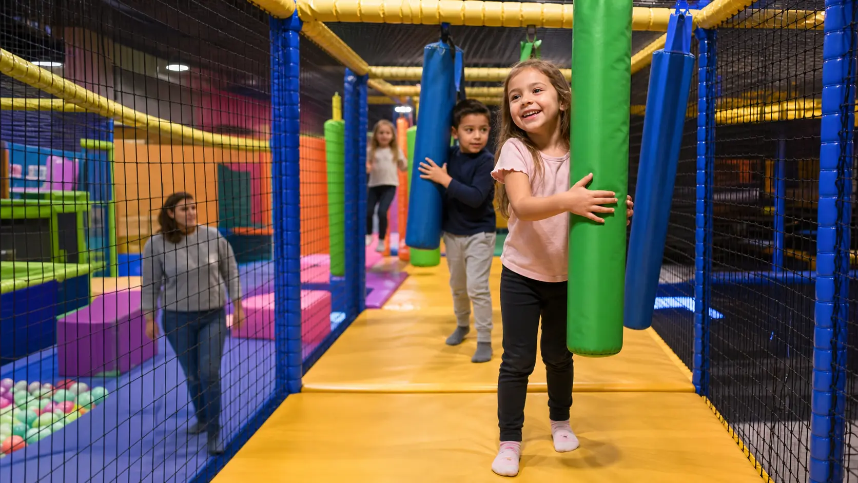 Parcours d'obstacles enfants