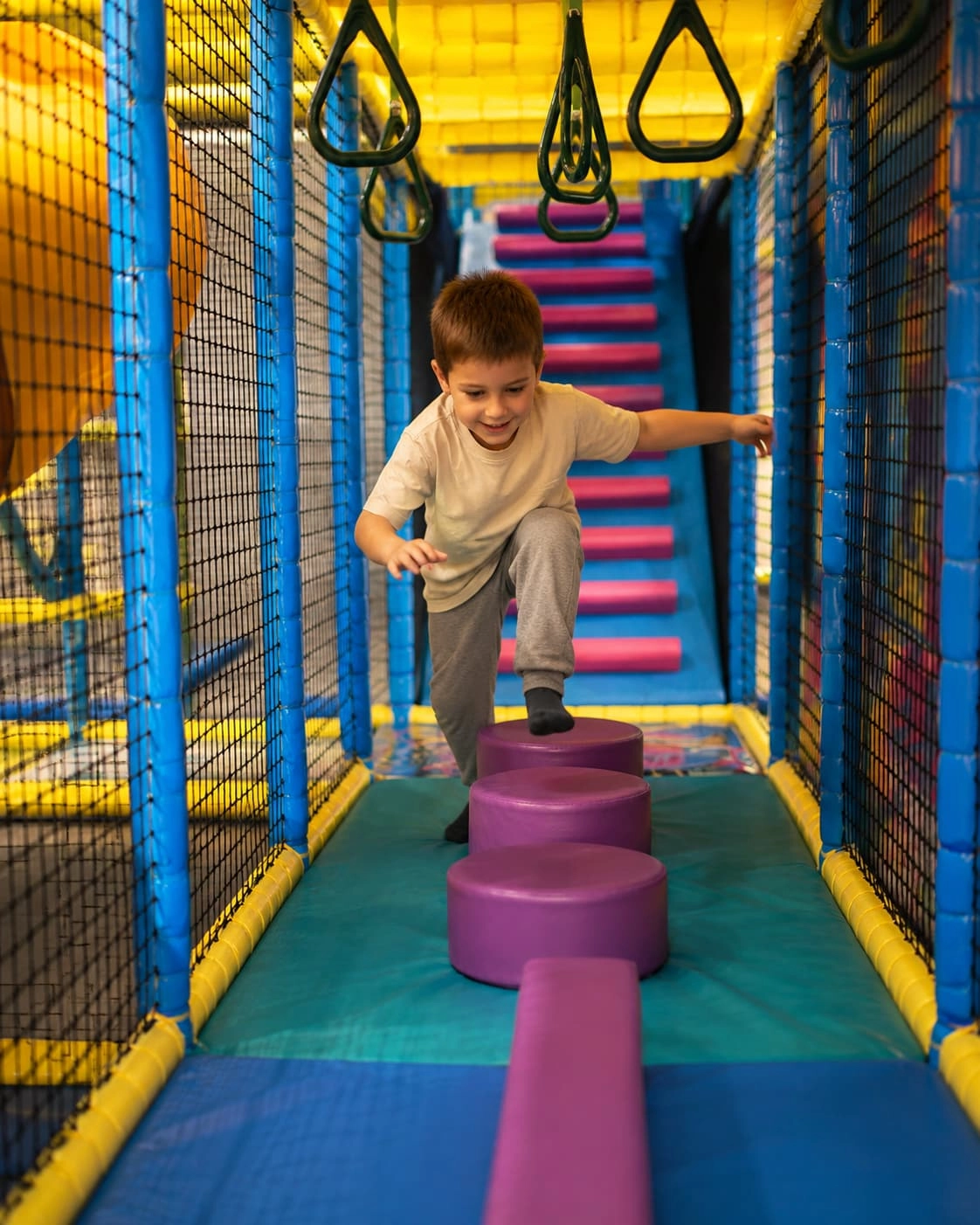 espace ninja enfant parcours