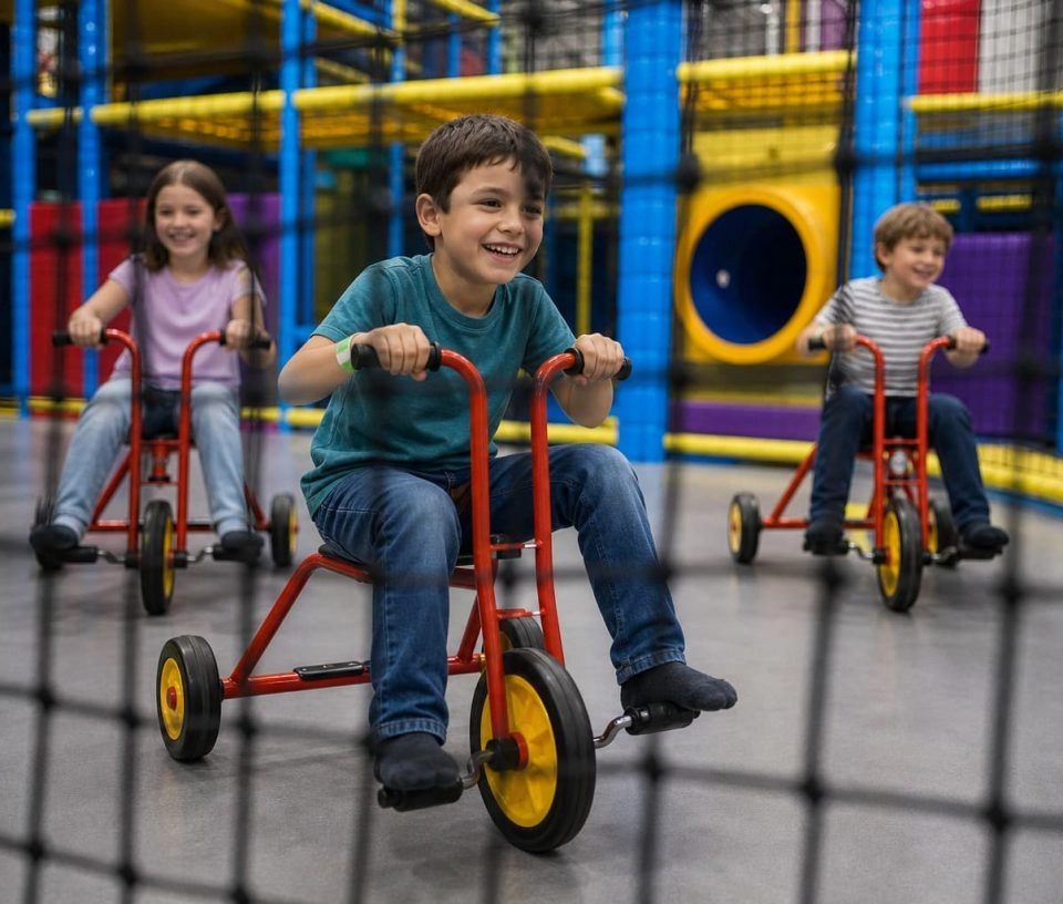 Circuit à vélo enfants
