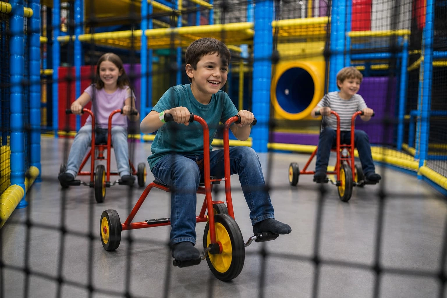 Circuit à vélo enfants